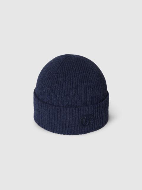 GUCCI Cashmere hat with patch