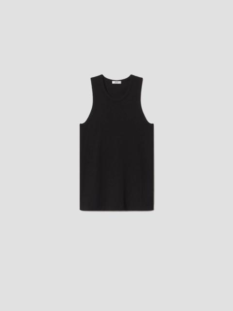AGOLDE VIGGO TANK IN BLACK