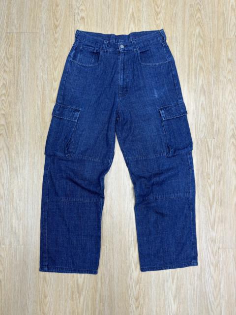 Other Designers Japanese Brand - Dahui Baggy Cargo Denim Pant (J547)