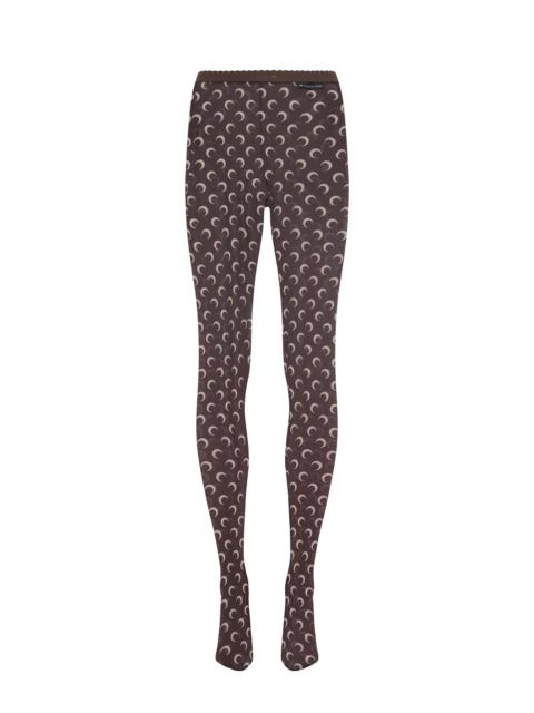 Marine Serre Recycled Moon Mesh Tights