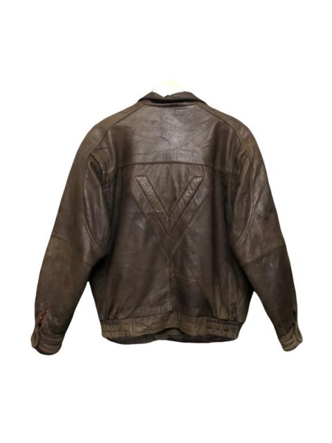 Valentino Vtg🔥Valentino Leather Jacket