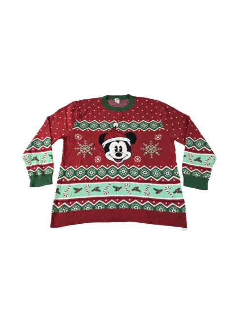 Other Designers Mickey Mouse - Mickey Mouse Navajo Snow Flakes Winter Character Fleece