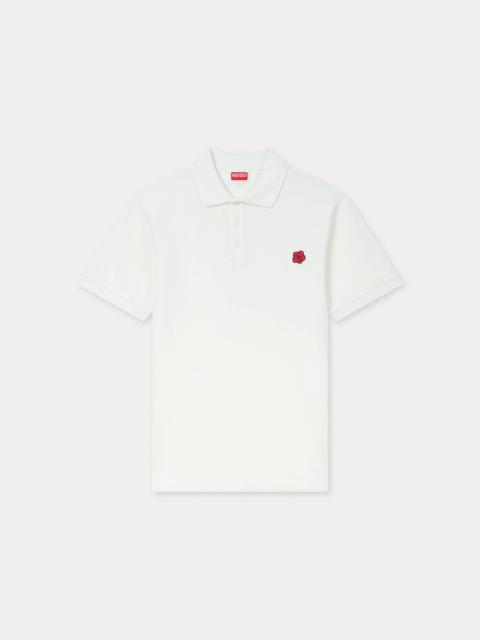 KENZO 'Boke Flower' embroidered slim polo