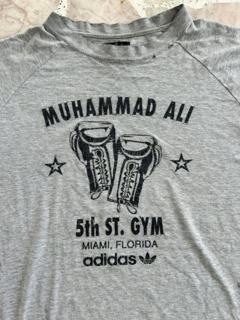 adidas Adidas Muhammad Ali Vintage Grey Oversize Tshirt