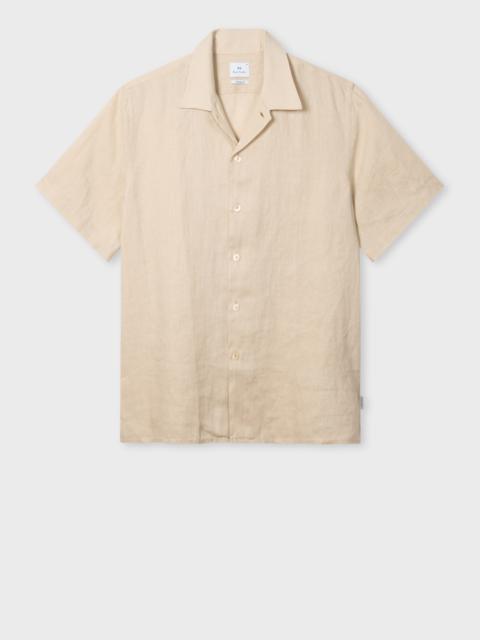 Paul Smith Casual-Fit Piece-Dyed Ecru Shirt