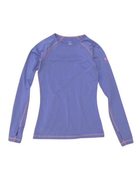 Nike Light Purple Fleece-Lined Long Sleeve Top