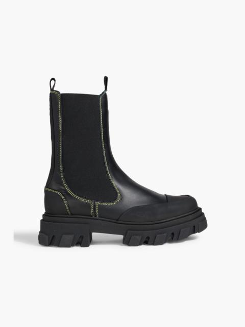 Other Designers Leather Chelsea boots