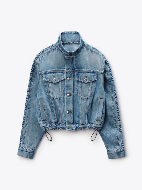 Alexander Wang Denim Track Jacket