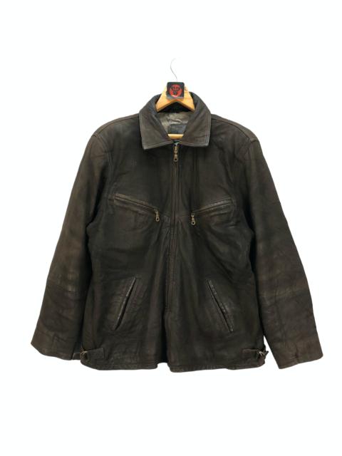 Other Designers Vintage - GEORGIO PIACENTE GENUINE LAMB LEATHER JACKET #6840-94