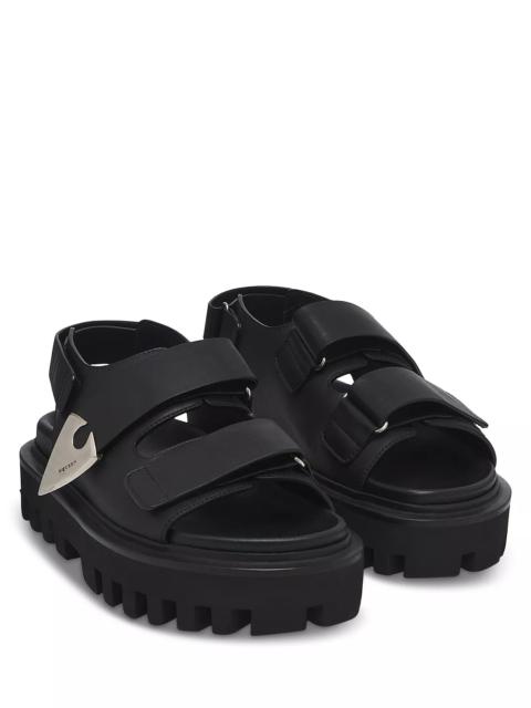 Alexander McQueen Men's S.Rubber Strap Sandal