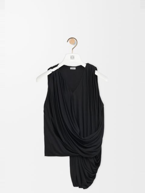 Loewe Draped top in viscose