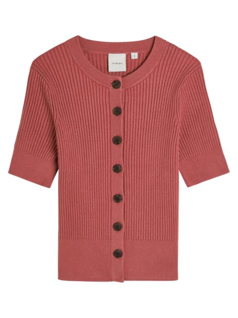 VARLEY Varley Micha Ribbed Knit Cardigan