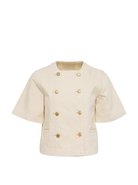 ULLA JOHNSON The Serge Short Sleeve Jacket