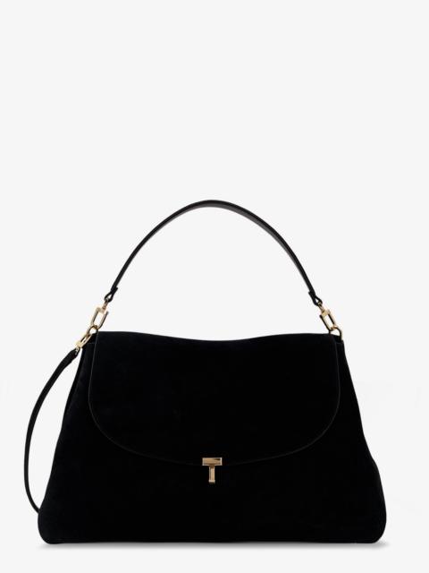 TOTEME Toteme T-Lock Leather Handbag Black
