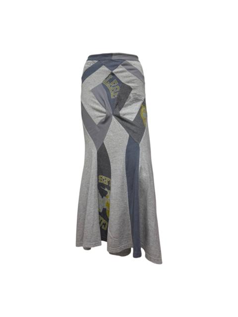 Junya Watanabe JUNYA WATANABE Spring Summer 2006 Reconstructed Patchwork Maxi Skirt