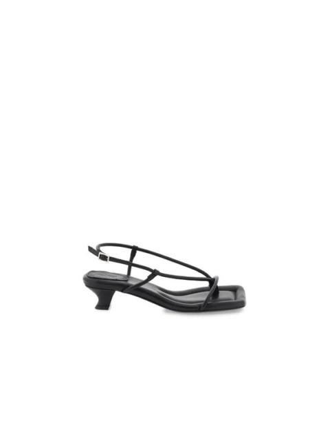 BY MALENE BIRGER By malene birger 'tevi' slingback sandals Size EU 39 for Women