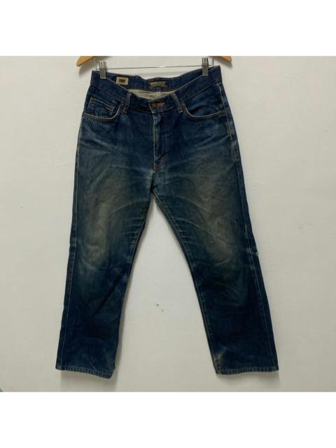 Other Designers Vintage - EDWIN 503 DISTRESSED BLUE DENIM PANT