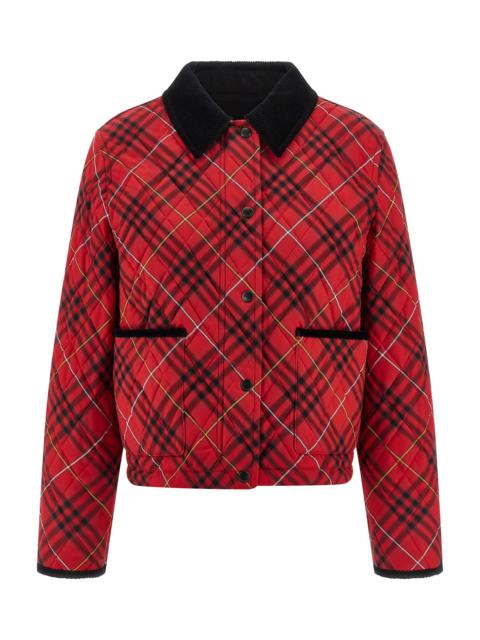 Burberry 'oldam Chk' Jacket