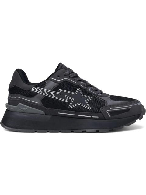 A BATHING APE® A Bathing Ape Cross Sta Black
