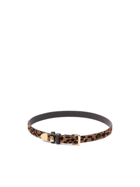 FENDI Fendi Brown Belts Women
