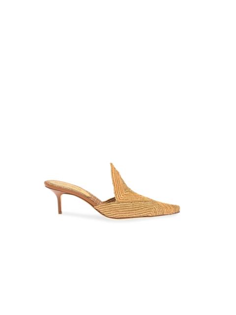 Other Designers Claudio Merazzi – Raphia Sabot – Beige / Gold
