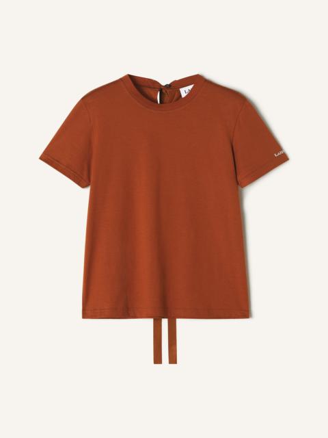 Lanvin T-SHIRT WITH KNOT DETAIL