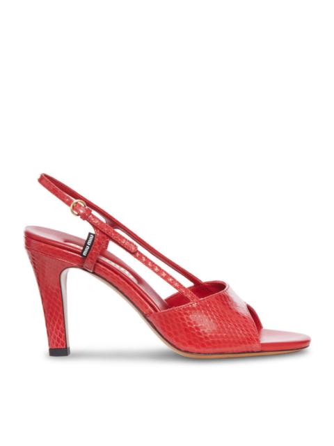 Miu Miu Miu Miu Women Ayers Slingback Sandals