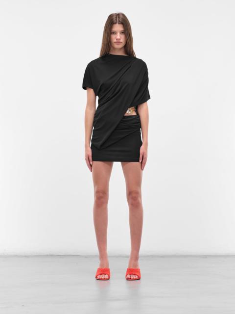 CHRISTOPHER ESBER Encased Nature Resin Draped Dress