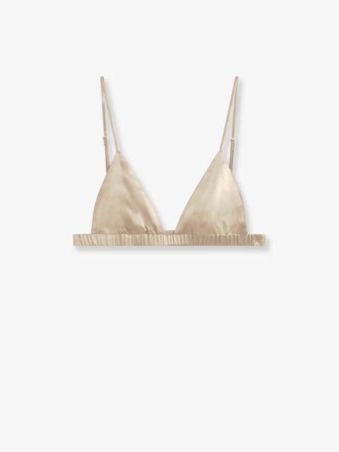 The Frankie Shop The Frankie Shop Nina Satin Bralette Champagne