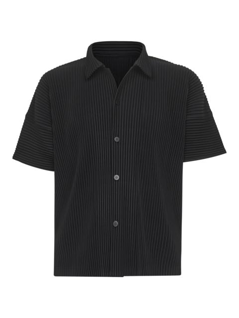 ISSEY MIYAKE Black MONTHLY COLORS : JULY shirt