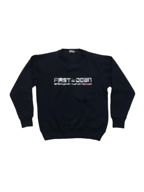 Other Designers Vintage First Down USA Spell Out Streetwear Sweatshirt