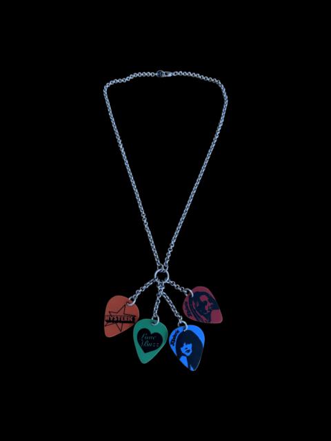 Hysteric Glamour Hysteric Glamour Guitar Pick Charm Necklace