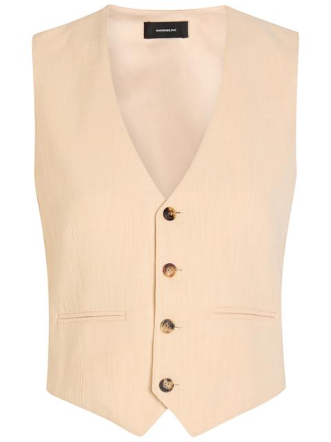 WARDROBE.NYC Wardrobe.nyc Woven Waistcoat