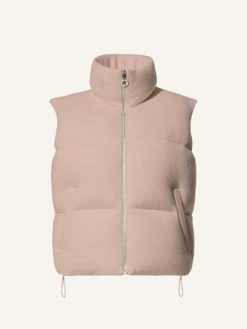 PERFECT MOMENT Wool & Cashmere Down Gilet