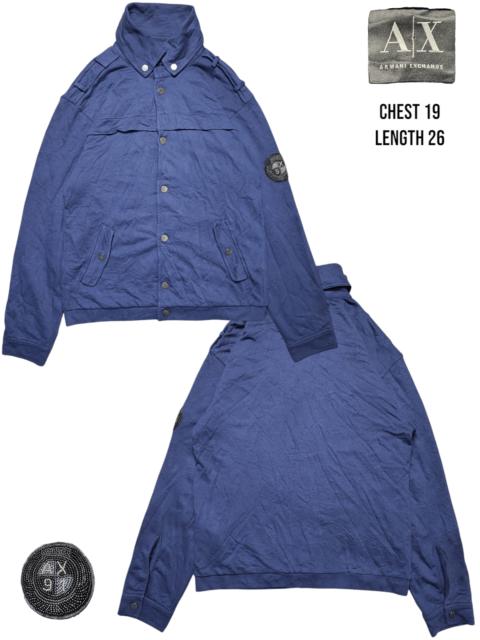 Other Designers Armani Exchange × Giorgio Armani - Vintage Armani Exchange Bomber Varsity Jacket