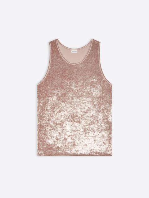 Dries Van Noten VELVET TANK TOP