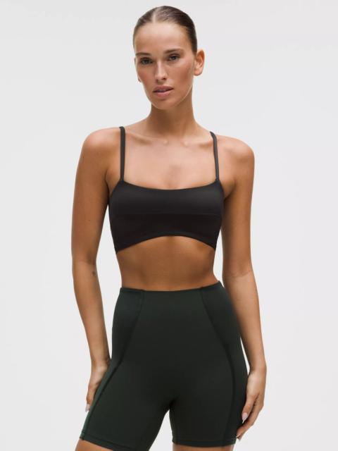 lululemon Satin Spaghetti-Strap Yoga Bra *Light Support, A/B Cup