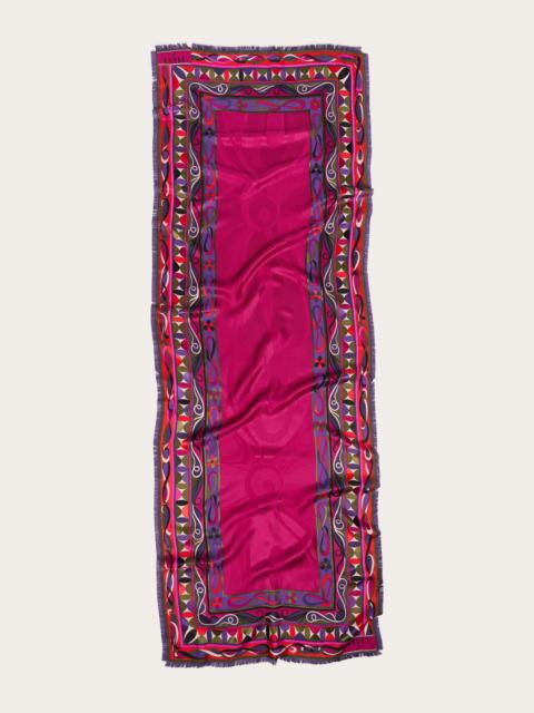 PUCCI MIXED PRINTS SILK STOLE