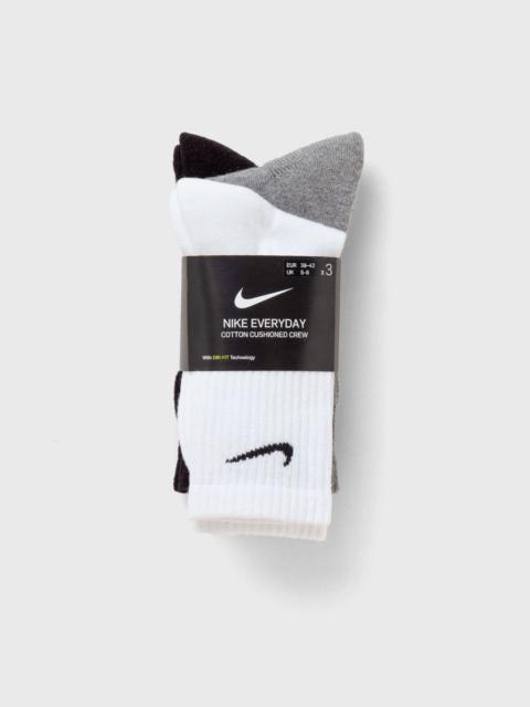 Nike Everyday Cushioned Training Crew Socks (3 Pairs)