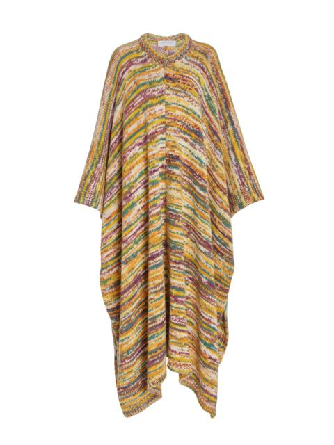 GABRIELA HEARST Lopez Poncho in Aran Cashmere