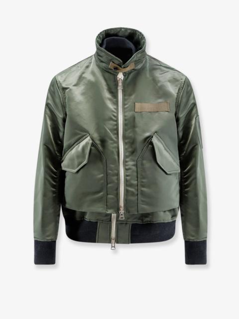 sacai Sacai Cotton And Nylon Jacket