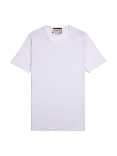GUCCI Gucci Classic Logo T-shirt 'White' 441685-X3A80-9000