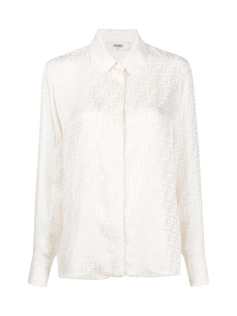FENDI FF silk shirt