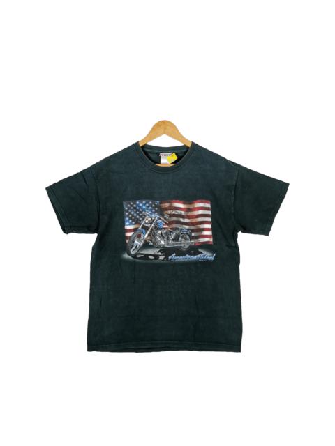 Other Designers Vintage - Vintage American Steel T-Shirt Harley Davidson Tees