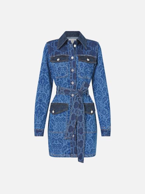 CAMILLA JENNA BELTED MINI DRESS