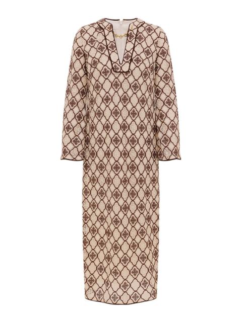 Zimmermann LUNA GUIPURE MIDI DRESS