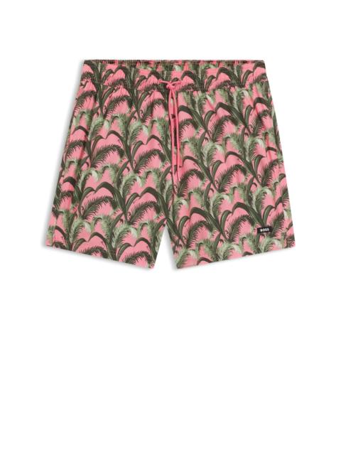 BOSS SWIM SHORTS WITH ALL-OVER PRINT