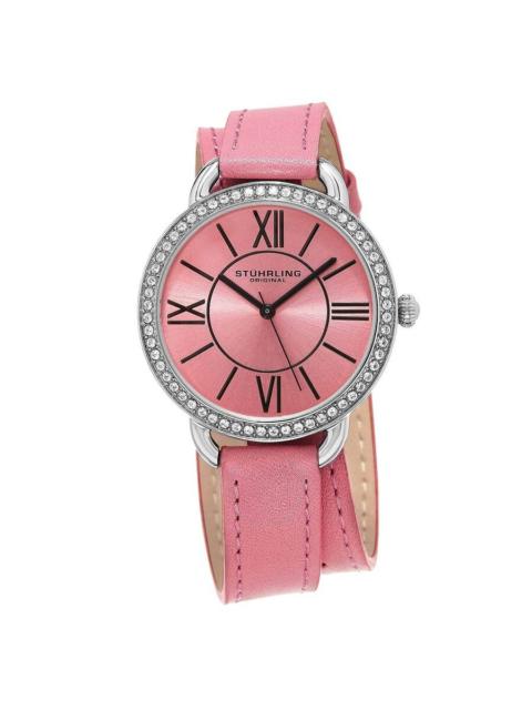 Other Designers Stuhrling Original Vogue Pink Dial Ladies Watch M15337