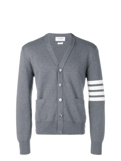 Thom Browne Milano Stitch V Neck Cardigan