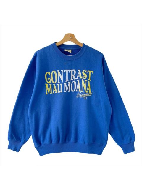 Other Designers Disney Contrast Mouna and Maui Crewneck Sweatshirt Size M